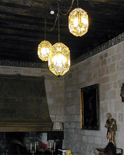 faroles Estevez en el Castillo del buen Amor en Topas (Salamanca)