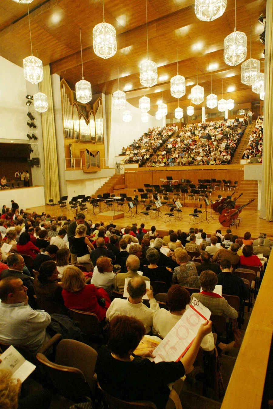 Lámparas del Auditorio Manuel de Falla de Granada